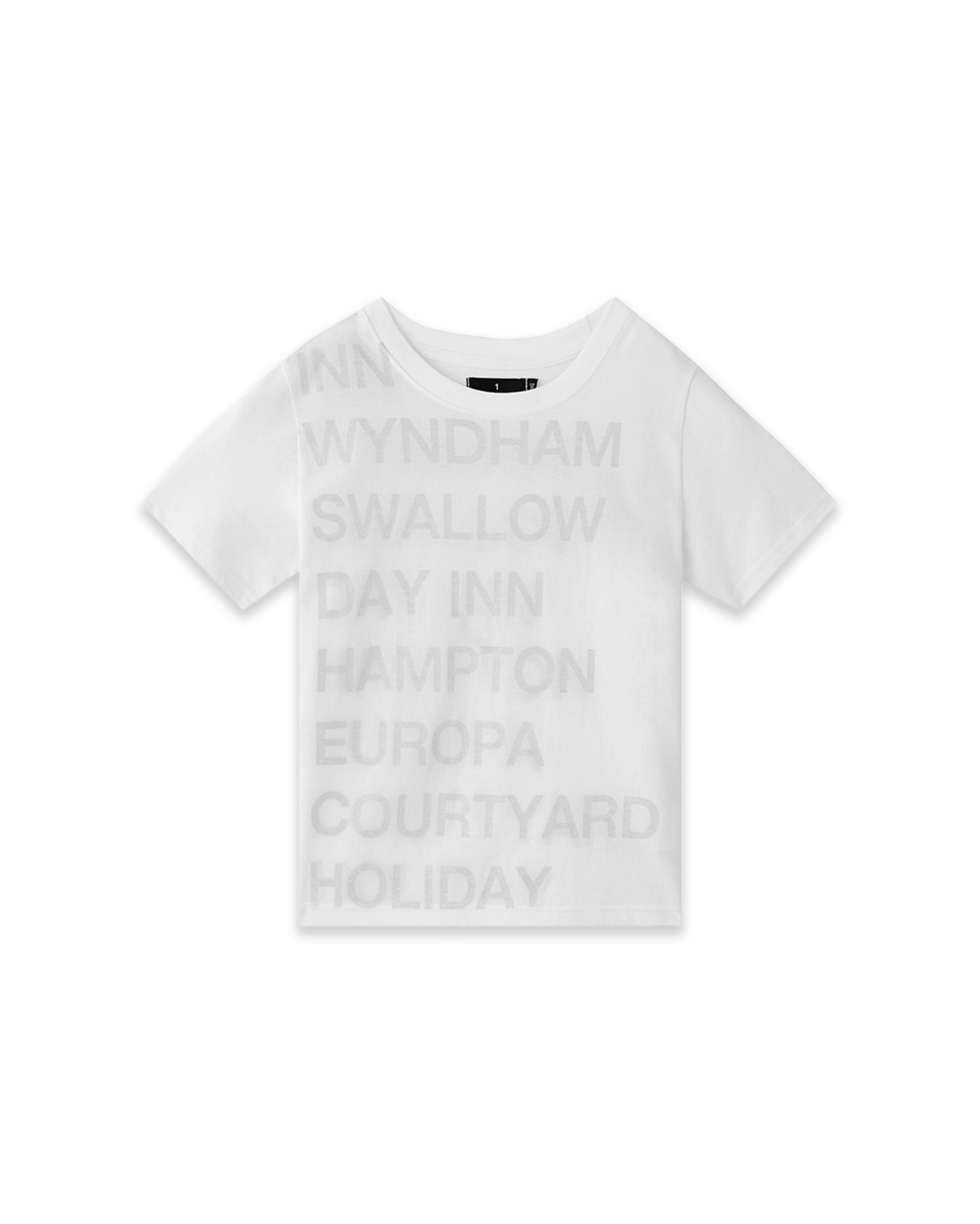SAFARISPOT 1/2 BASIC SAFARI TEE WHITE